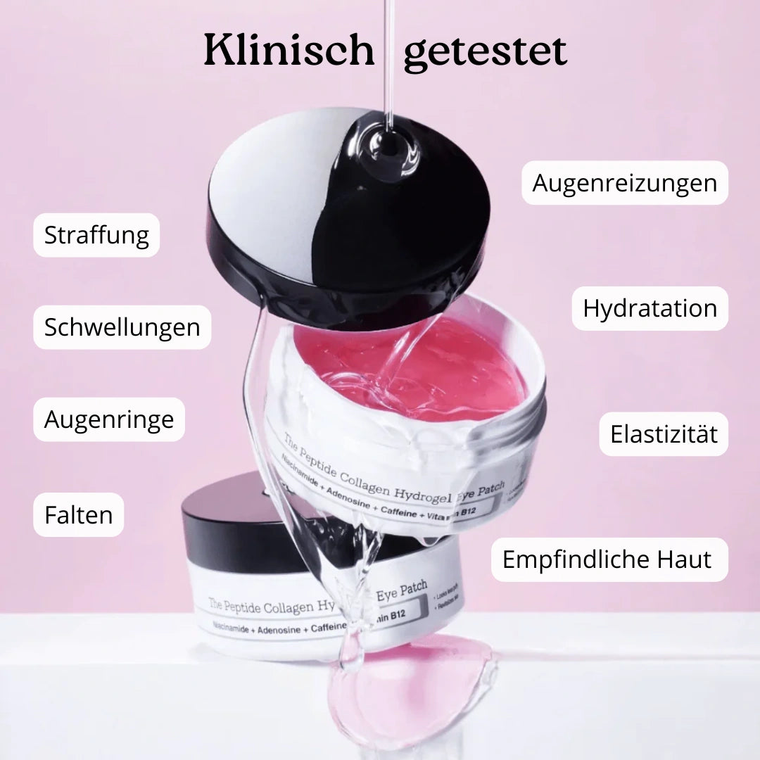 Peptid-Kollagen Hydrogel-Augenpads