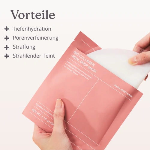 Bio-Kollagen Feuchtigkeitsmaske