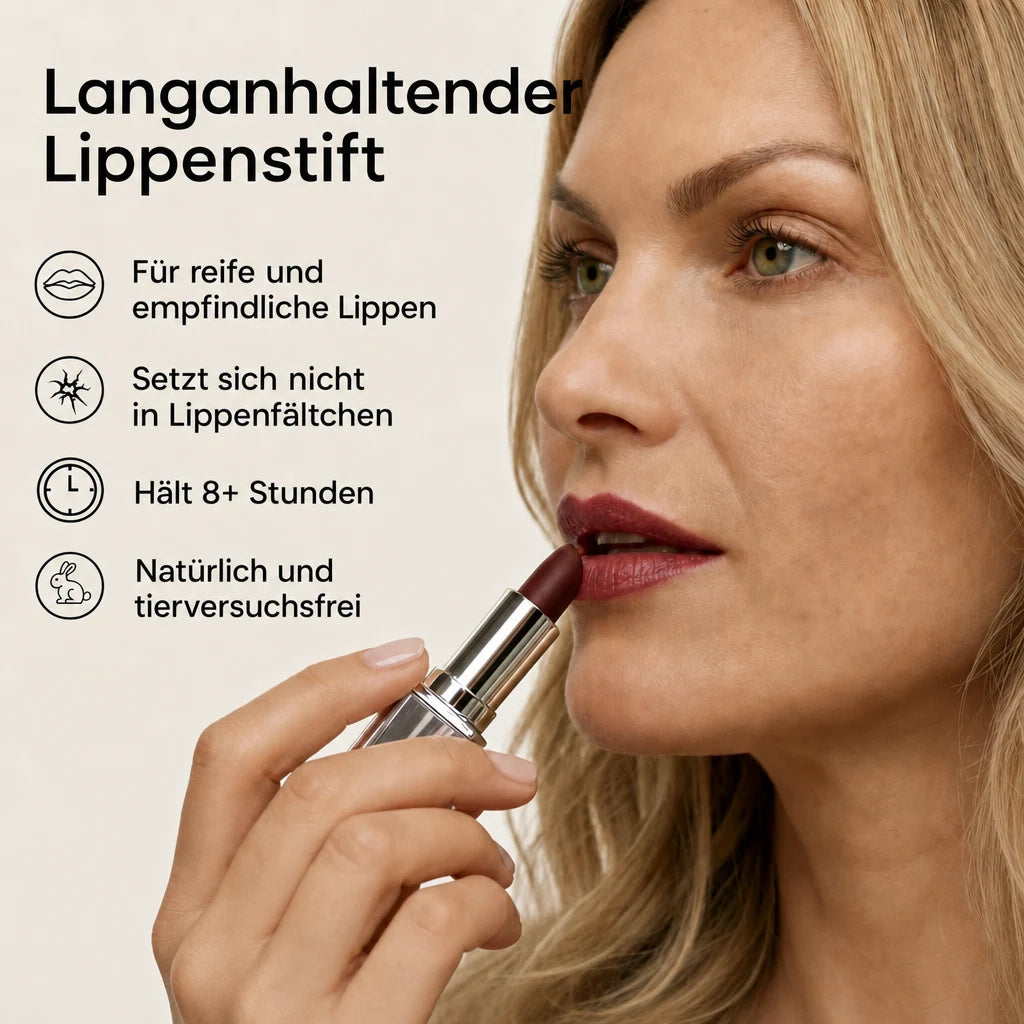 Langanhaltender Lippenstift Black Rose