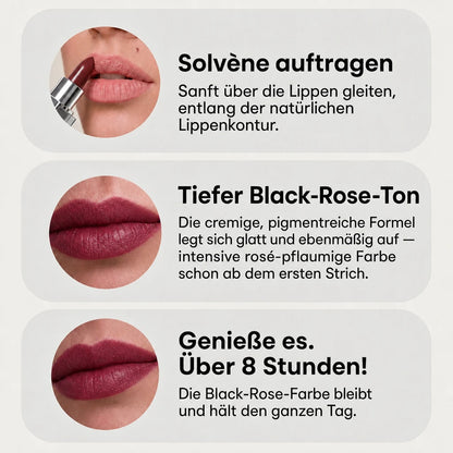 Langanhaltender Lippenstift Black Rose