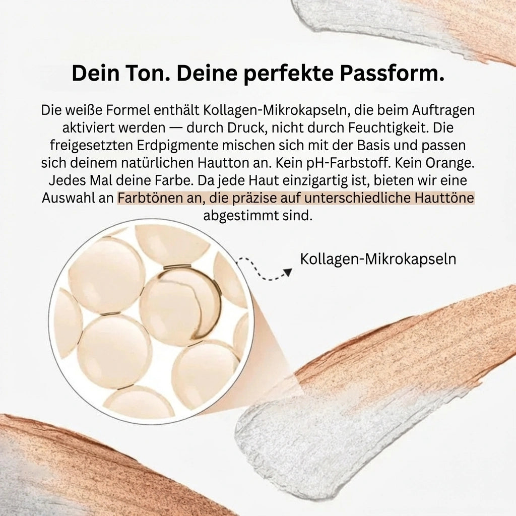 Selbstanpassende 2-in-1 koreanische Foundation