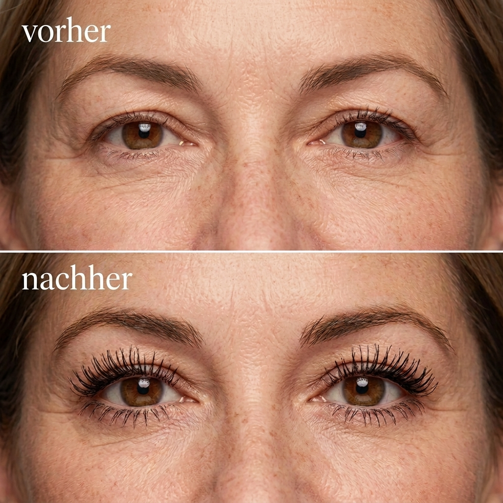Mascara mit Wachstumsserum